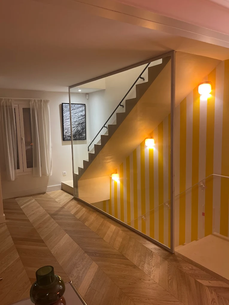 Garde-corps en verre trempé feuilleté sur mesure Paris